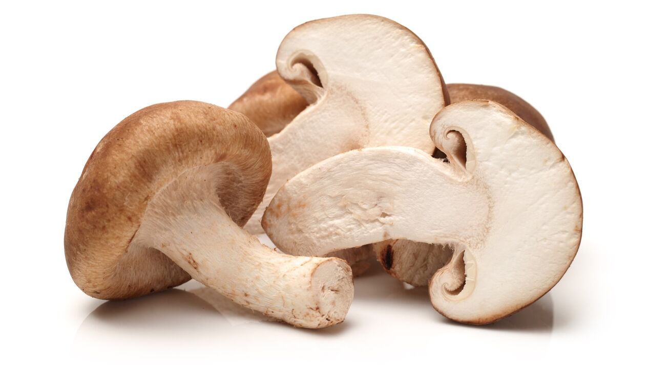 Shiitake mushrooms in cardiac capsules